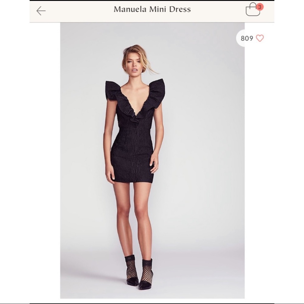 Saylor x Free People Manuela mini dress.